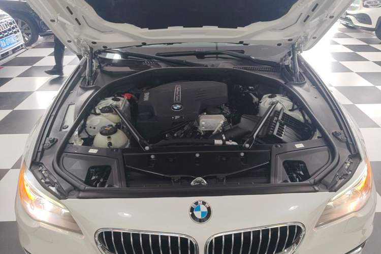 Used BMW 5 Series 2017 525Li Luxury Design Package Engine Bay