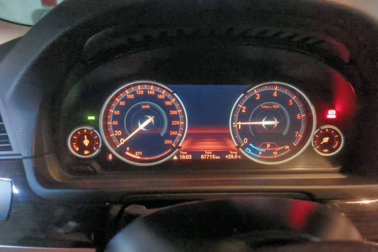 Used BMW 5 Series 2017 525Li Luxury Design Package Instrument Cluster
