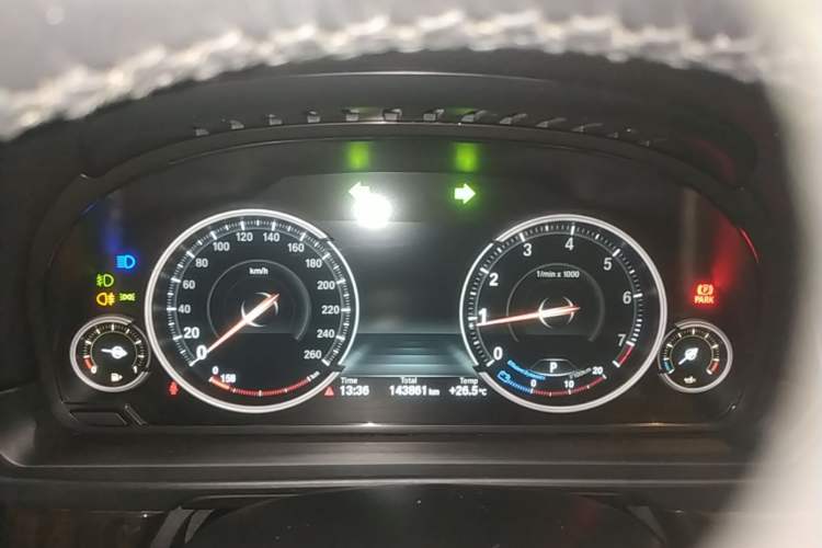 Used BMW 5 Series 2017 525Li Leading Model Instrument Cluster