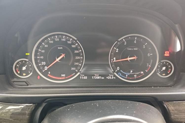 Used BMW 5 Series 2017 525Li Luxury Design Package Instrument Cluster