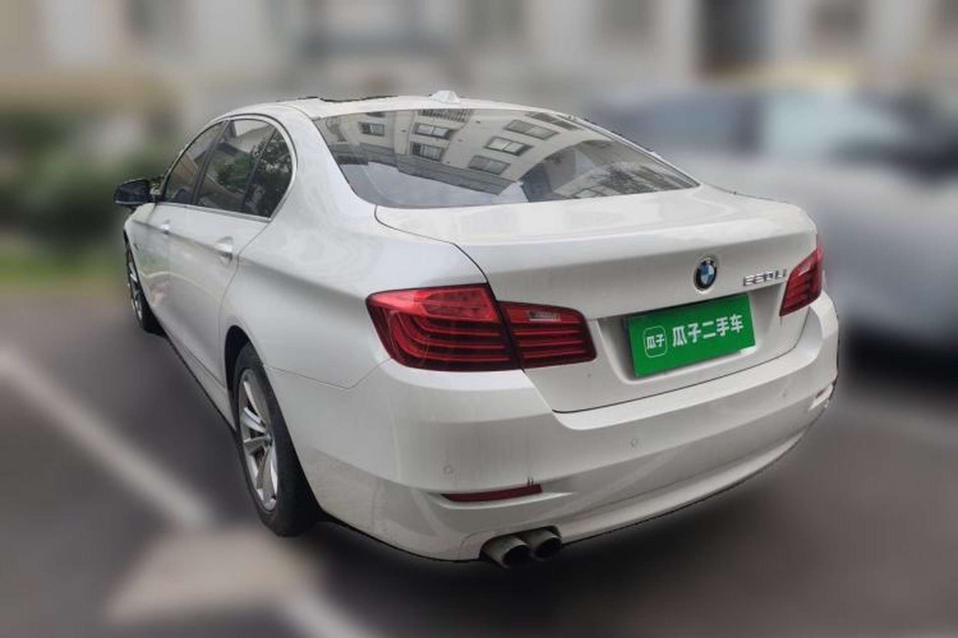 Used BMW 5 Series 2017 520Li Elegant Edition Rear Left 45 Deg