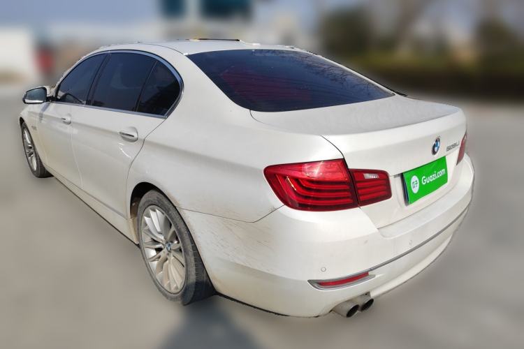 Used BMW 5 Series 2017 525Li Luxury Design Package Rear Left 45 Deg