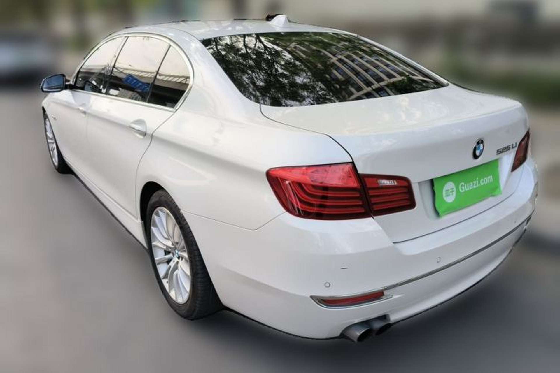 Used BMW 5 Series 2017 525Li Luxury Design Package Rear Left 45 Deg