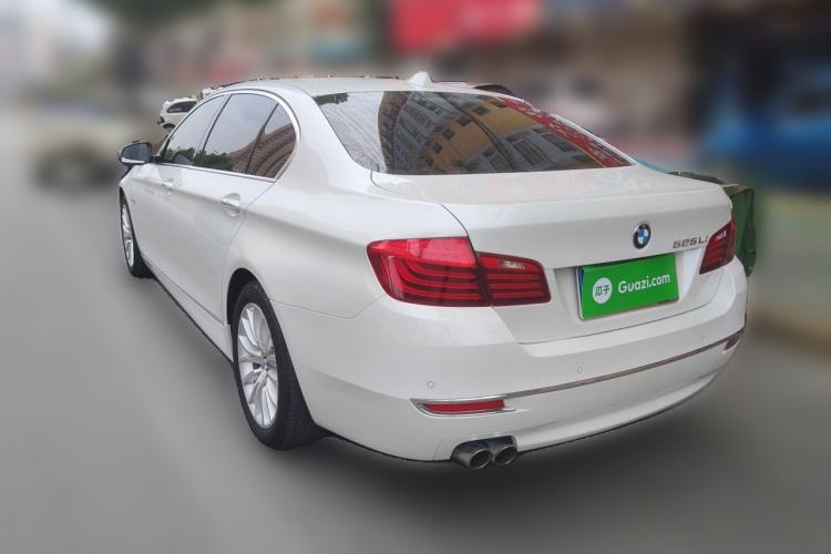 Used BMW 5 Series 2017 525Li Luxury Design Package Rear Left 45 Deg