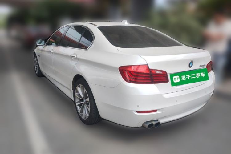 Used BMW 5 Series 2017 525Li Leading Model Rear Left 45 Deg