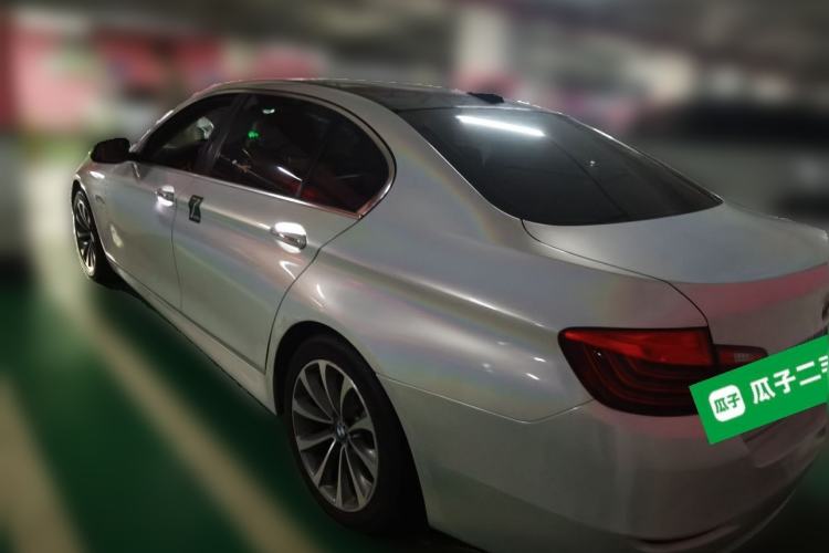 Used BMW 5 Series 2017 528Li Leading Model Rear Left 45 Deg