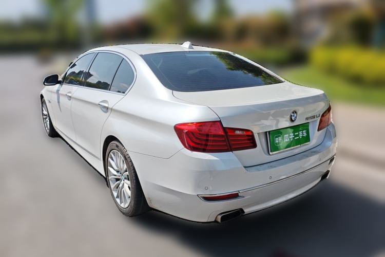 Used BMW 5 Series 2017 525Li Luxury Design Package Rear Left 45 Deg