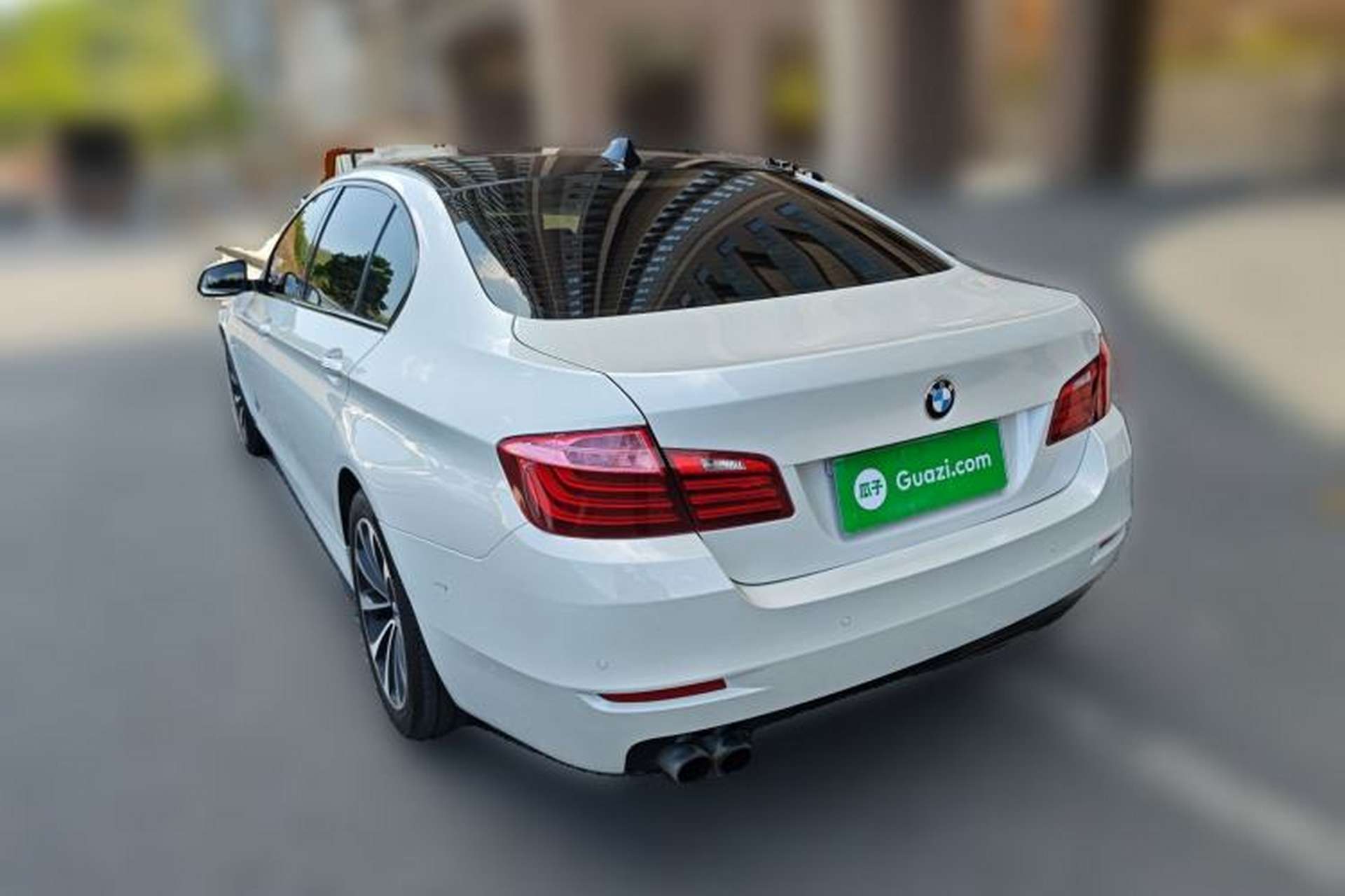 Used BMW 5 Series 2017 525Li Leading Model Rear Left 45 Deg
