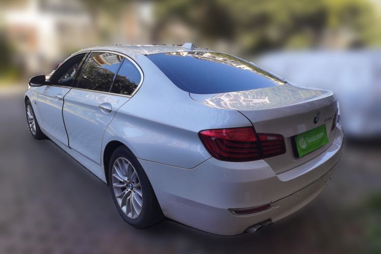 Used BMW 5 Series 2017 525Li Luxury Design Package Rear Left 45 Deg