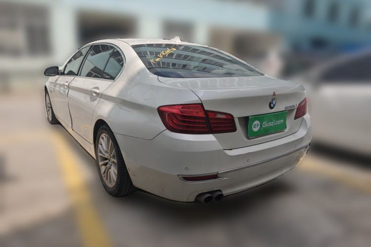 Used BMW 5 Series 2017 525Li Luxury Design Package Rear Left 45 Deg