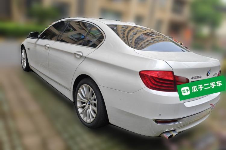 Used BMW 5 Series 2017 525Li Luxury Design Package Rear Left 45 Deg