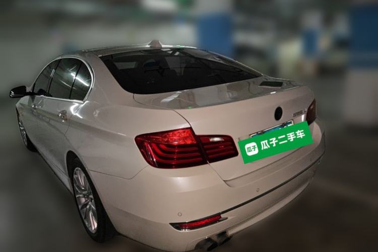 Used BMW 5 Series 2017 525Li Luxury Design Package Rear Left 45 Deg