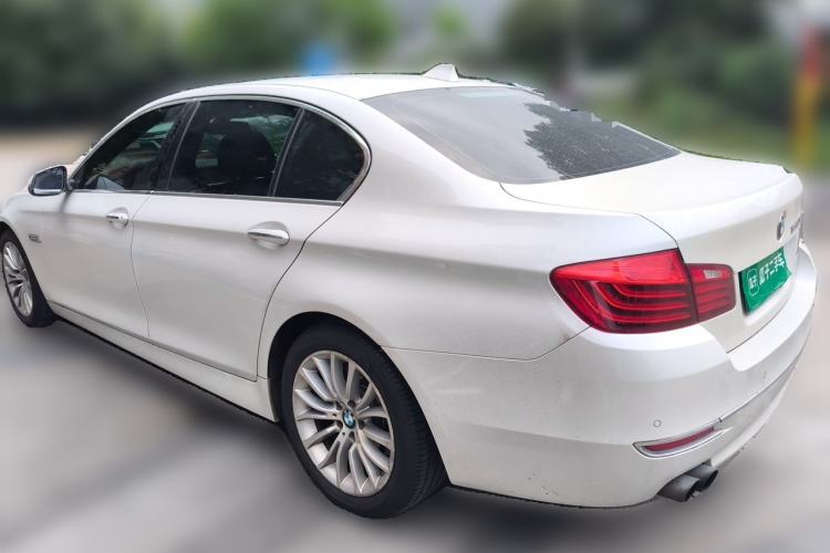 Used BMW 5 Series 2017 525Li Luxury Design Package Rear Left 45 Deg
