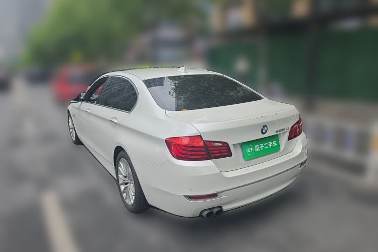 Used BMW 5 Series 2017 525Li Luxury Design Package Rear Left 45 Deg