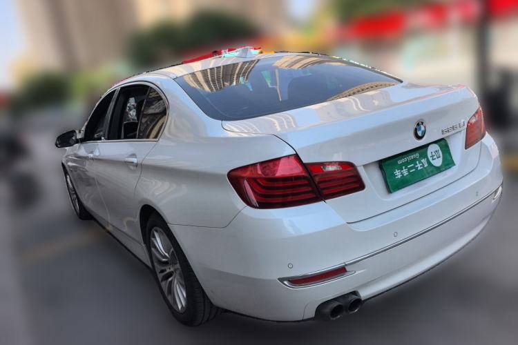 Used BMW 5 Series 2017 525Li Luxury Design Package Rear Left 45 Deg