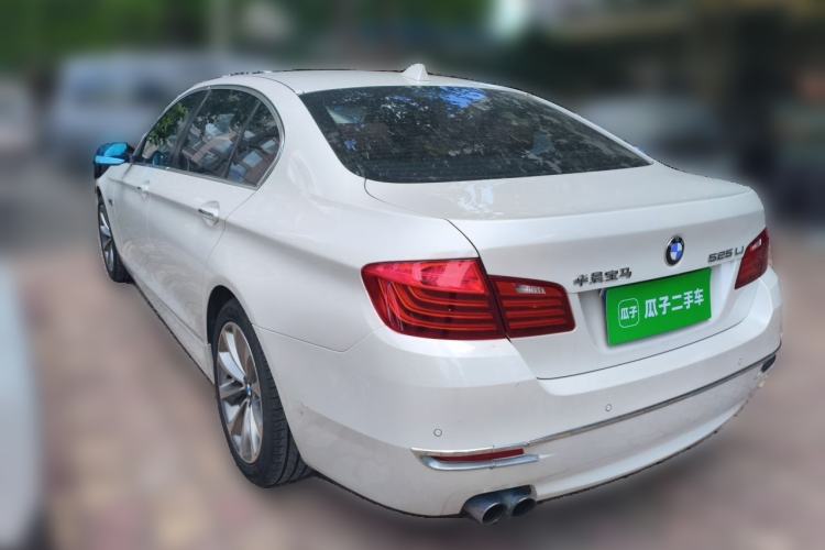 Used BMW 5 Series 2017 525Li Leading Model Rear Left 45 Deg