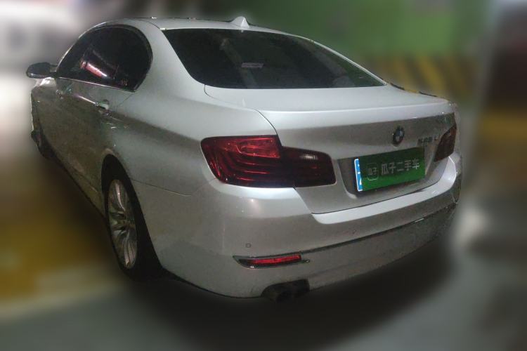 Used BMW 5 Series 2017 525Li Luxury Design Package Rear Left 45 Deg