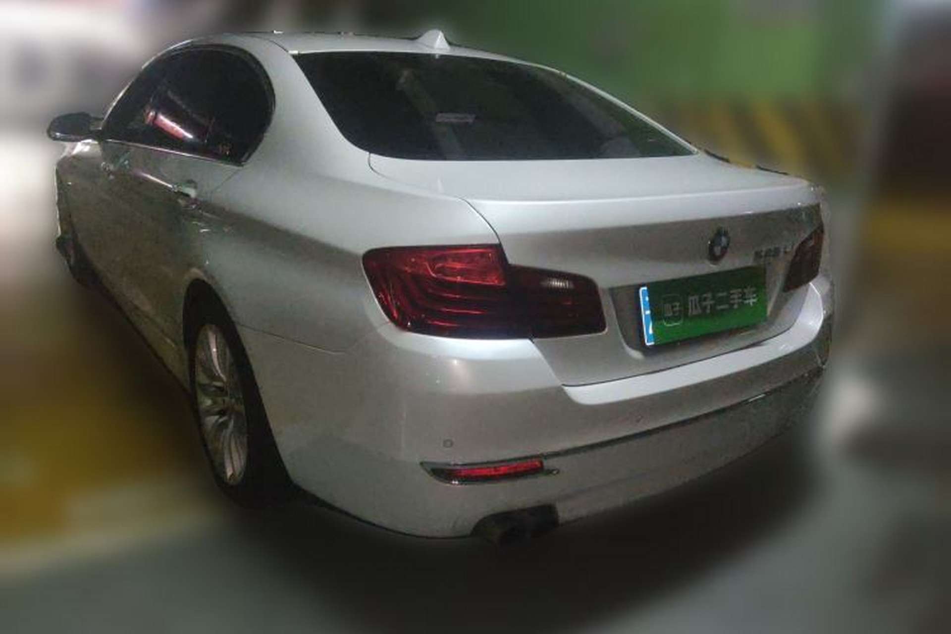 Used BMW 5 Series 2017 525Li Luxury Design Package Rear Left 45 Deg