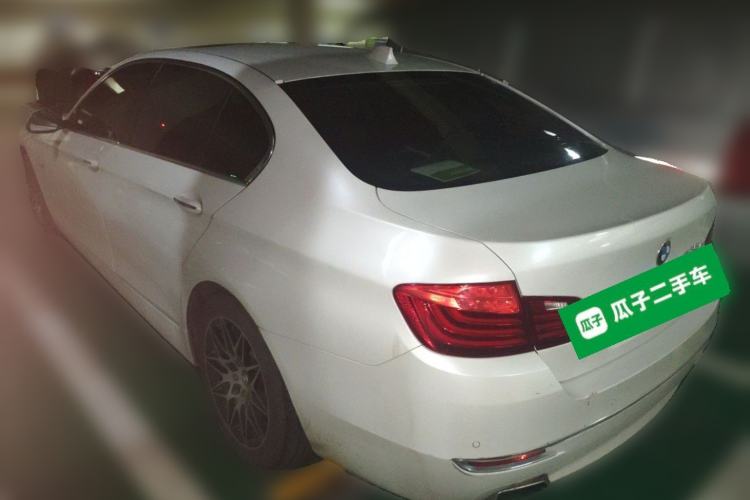 Used BMW 5 Series 2017 525Li Luxury Design Package Rear Left 45 Deg