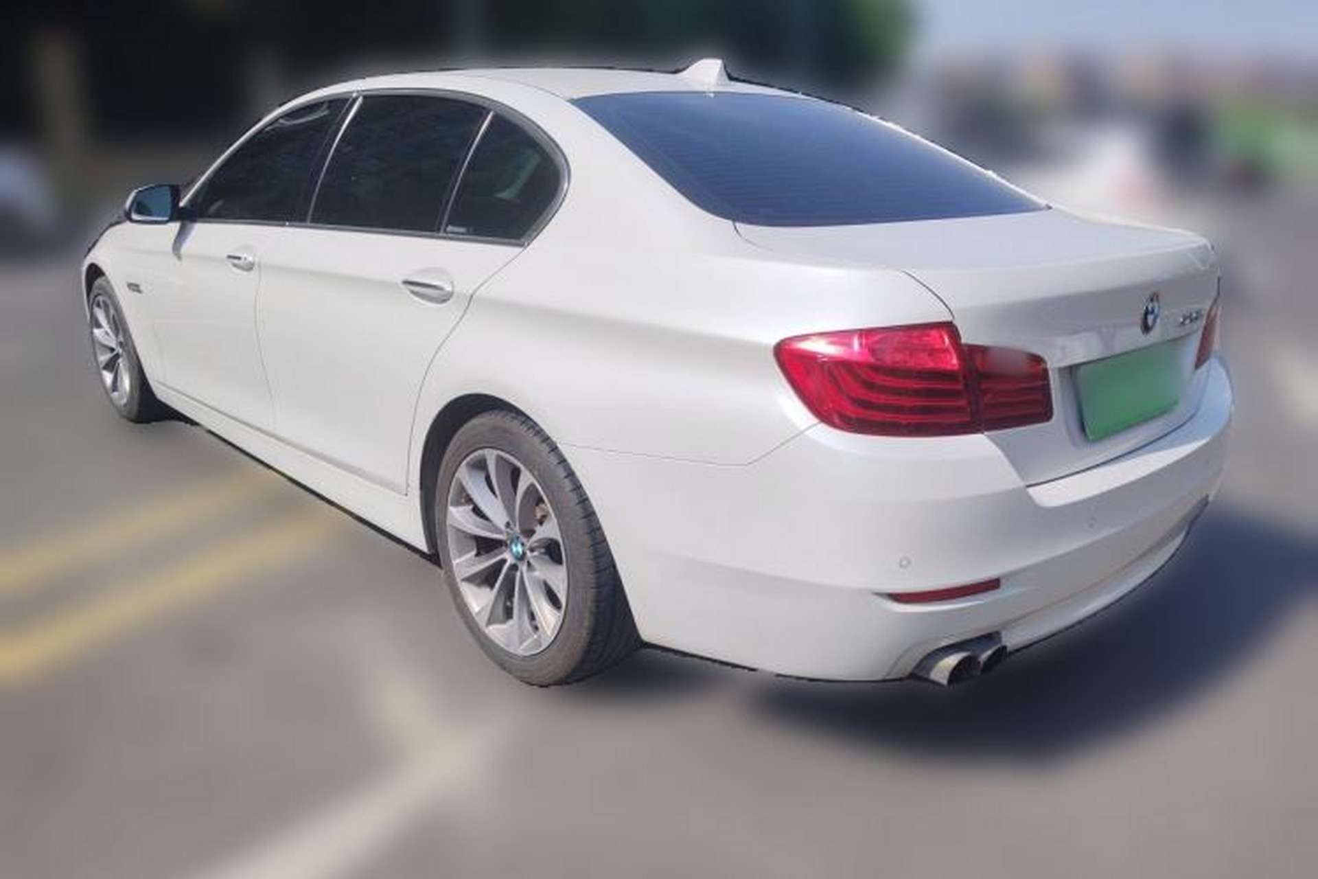 Used BMW 5 Series 2017 525Li Leading Model Rear Left 45 Deg