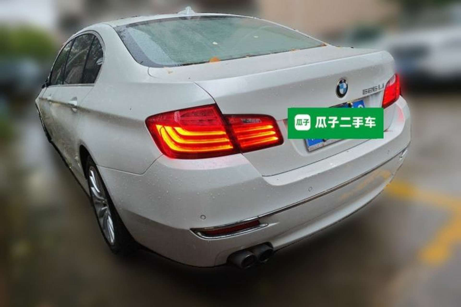 Used BMW 5 Series 2017 525Li Luxury Design Package Rear Left 45 Deg
