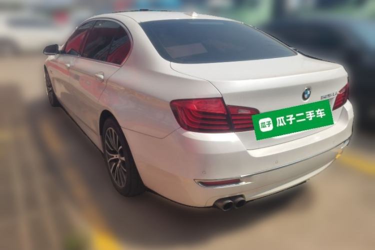 Used BMW 5 Series 2017 525Li Luxury Design Package Rear Left 45 Deg