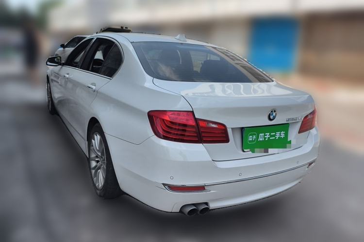 Used BMW 5 Series 2017 525Li Luxury Design Package Rear Left 45 Deg