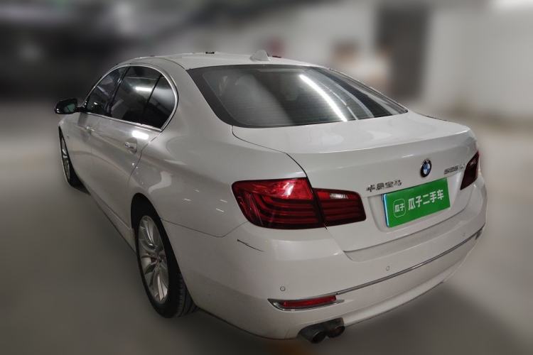 Used BMW 5 Series 2017 525Li Luxury Design Package Rear Left 45 Deg