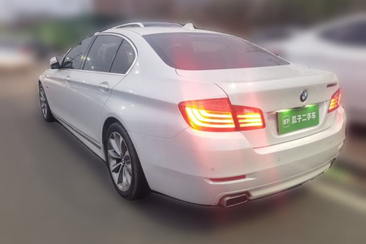 Used BMW 5 Series 2017 525Li Leading Model Rear Left 45 Deg