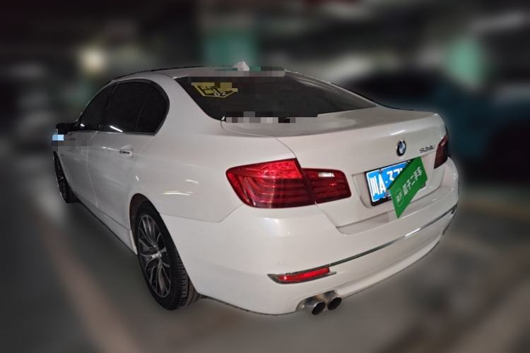 Used BMW 5 Series 2017 525Li Luxury Design Package Rear Left 45 Deg