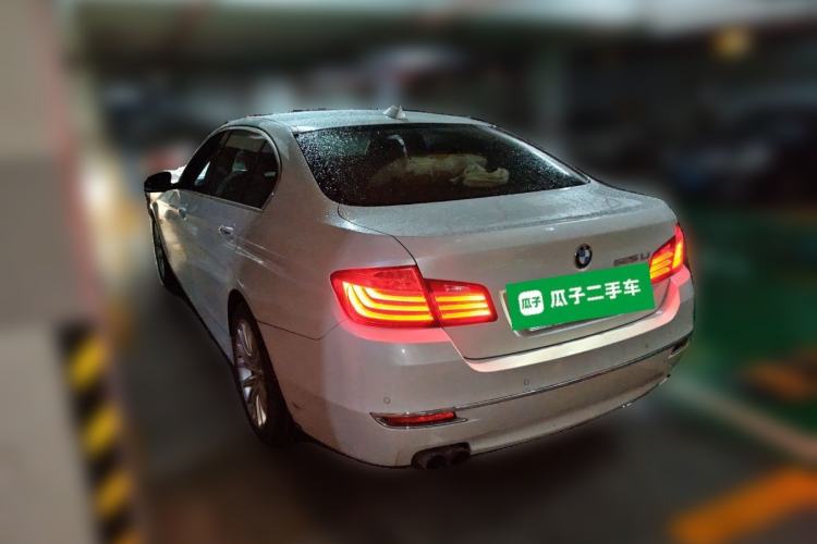 Used BMW 5 Series 2017 525Li Luxury Design Package Rear Left 45 Deg