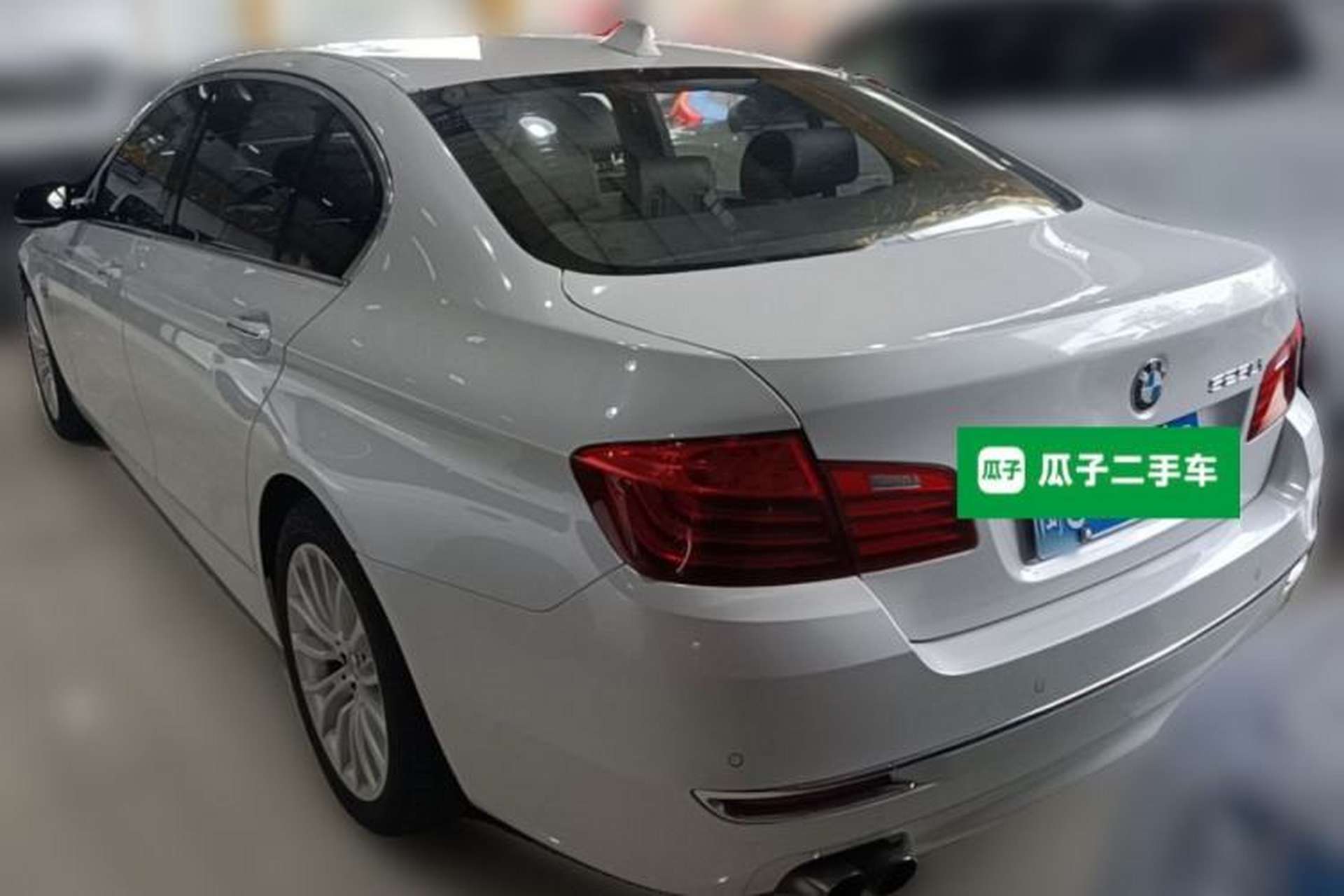 Used BMW 5 Series 2017 525Li Luxury Design Package Rear Left 45 Deg