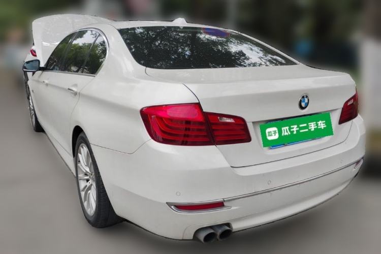 Used BMW 5 Series 2017 525Li Luxury Design Package Rear Left 45 Deg