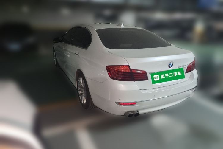 Used BMW 5 Series 2017 525Li Luxury Design Package Rear Left 45 Deg