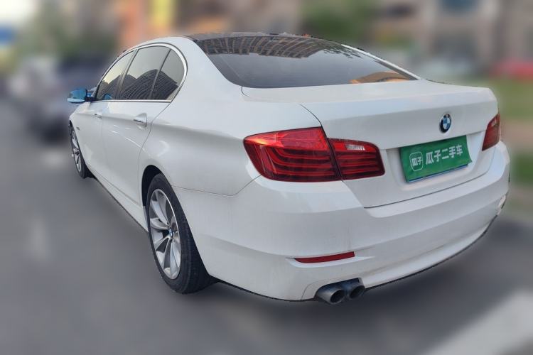 Used BMW 5 Series 2017 525Li Leading Model Rear Left 45 Deg