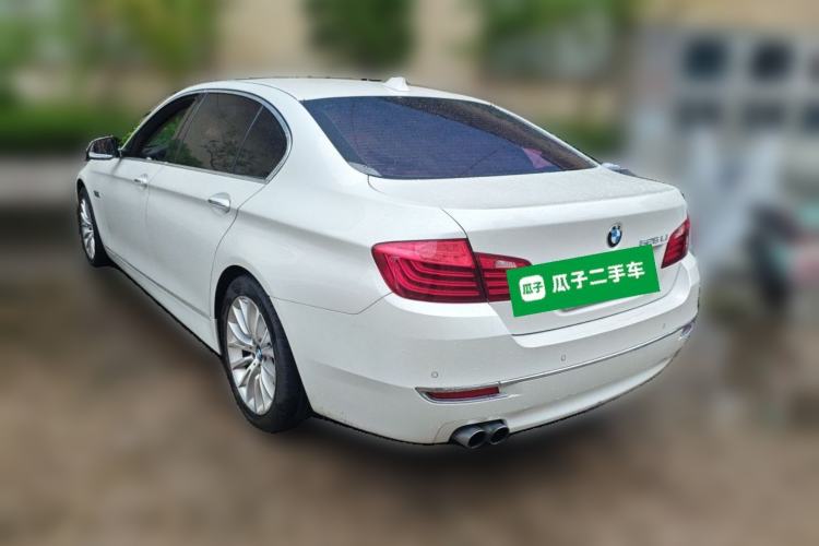 Used BMW 5 Series 2017 525Li Luxury Design Package Rear Left 45 Deg