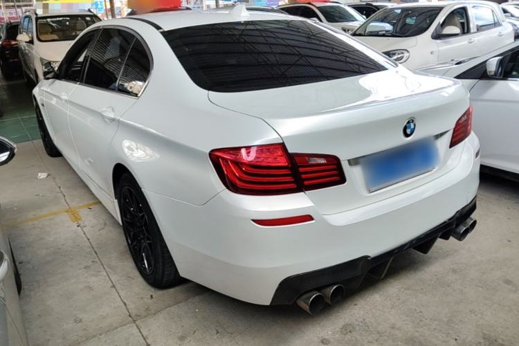 Used BMW 5 Series 2017 525Li Luxury Design Package Rear Left 45 Deg