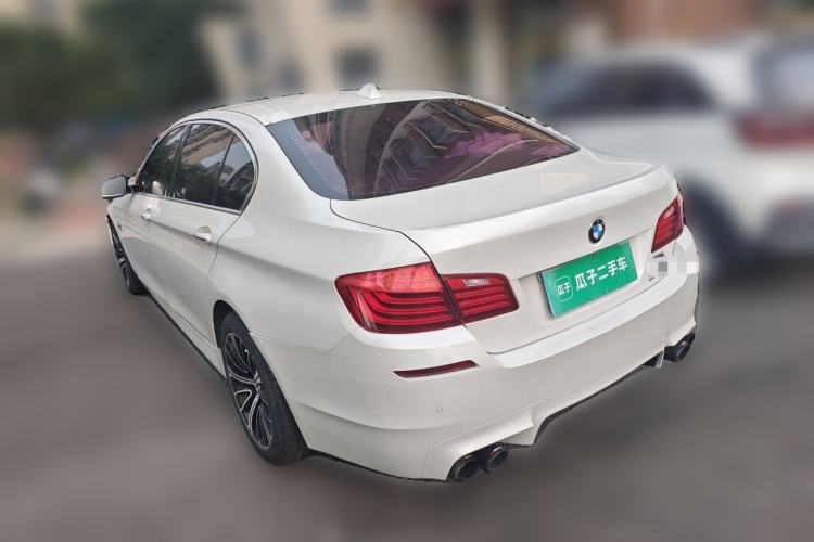 Used BMW 5 Series 2017 525Li Luxury Design Package Rear Left 45 Deg