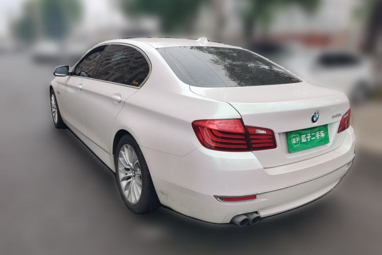 Used BMW 5 Series 2017 525Li Leading Model Rear Left 45 Deg