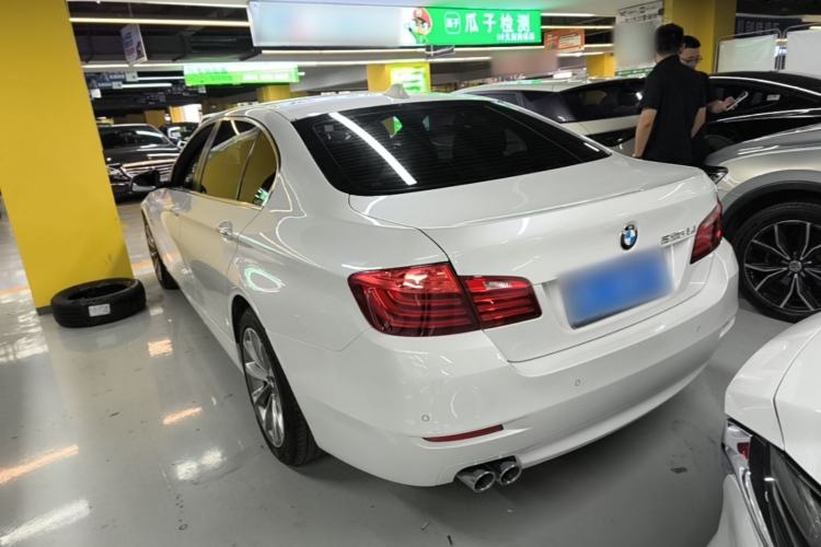 Used BMW 5 Series 2017 525Li Leading Model Rear Left 45 Deg