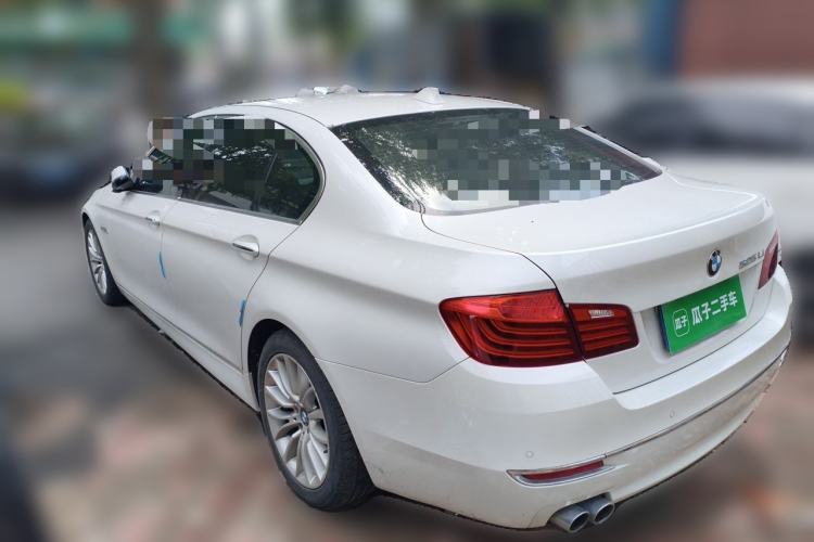 Used BMW 5 Series 2017 525Li Luxury Design Package Rear Left 45 Deg
