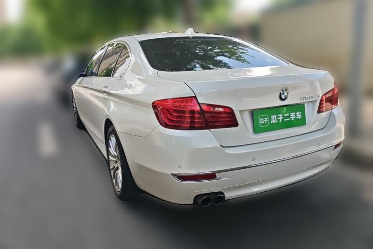 Used BMW 5 Series 2017 525Li Luxury Design Package Rear Left 45 Deg
