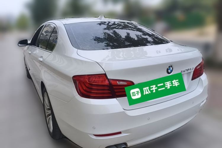 Used BMW 5 Series 2017 520Li Elegant Edition Rear Left 45 Deg