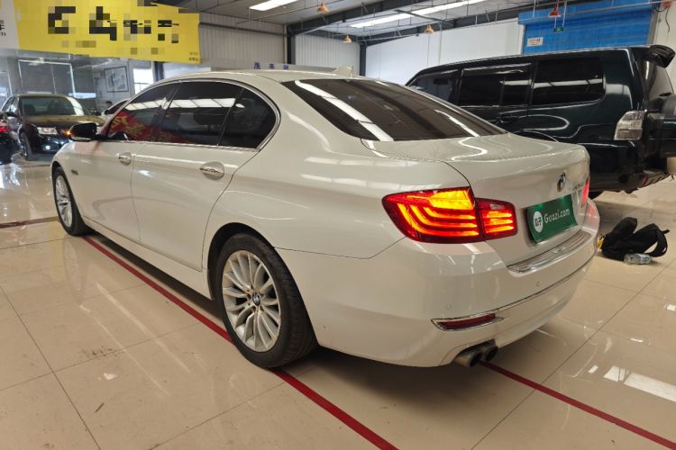 Used BMW 5 Series 2017 525Li Luxury Design Package Rear Left 45 Deg