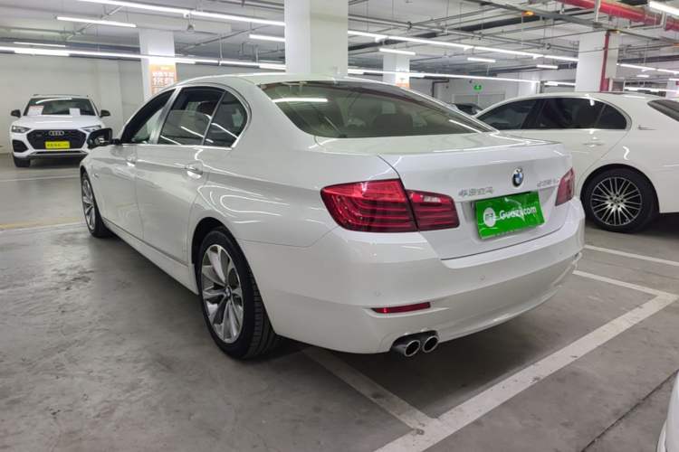 Used BMW 5 Series 2017 525Li Leading Model Rear Left 45 Deg