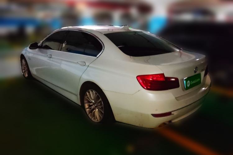 Used BMW 5 Series 2017 525Li Luxury Design Package Rear Left 45 Deg