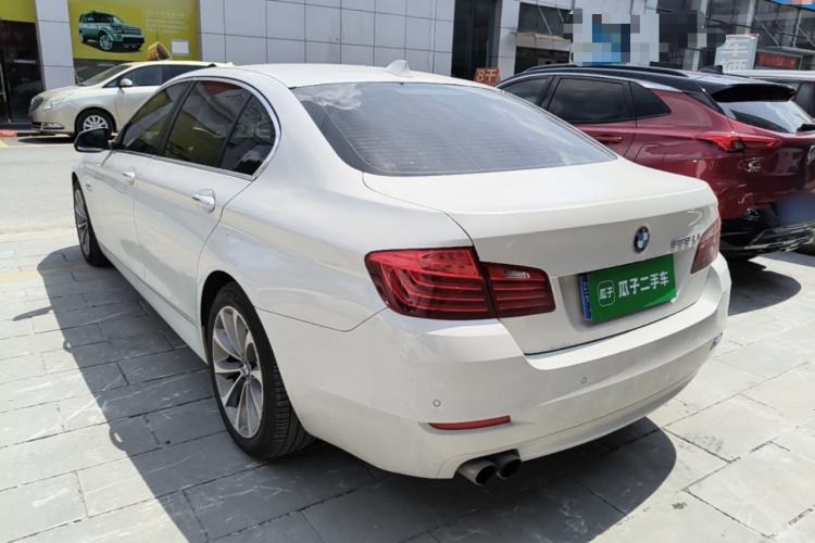 Used BMW 5 Series 2017 525Li Leading Model Rear Left 45 Deg