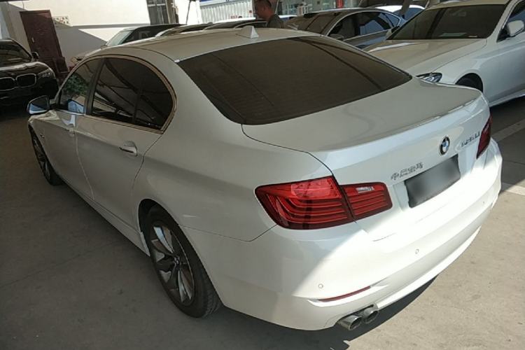 Used BMW 5 Series 2017 525Li Leading Model Rear Left 45 Deg