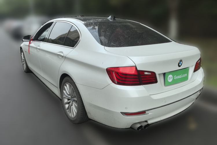 Used BMW 5 Series 2017 525Li Luxury Design Package Rear Left 45 Deg