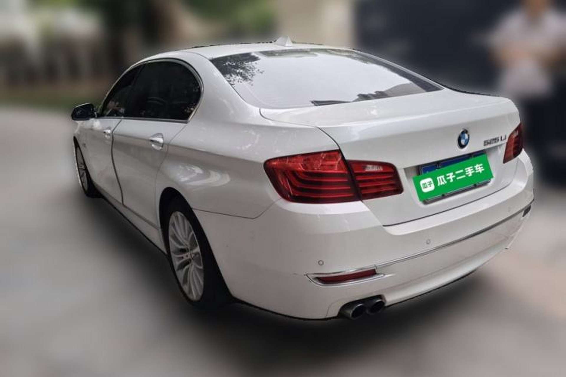 Used BMW 5 Series 2017 525Li Luxury Design Package Rear Left 45 Deg